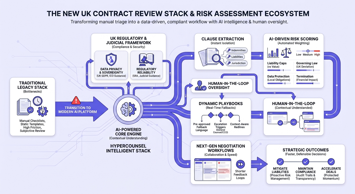 Infographic: The New UK Contract Review Stack: Modern Tools for Contract Risk Assessment