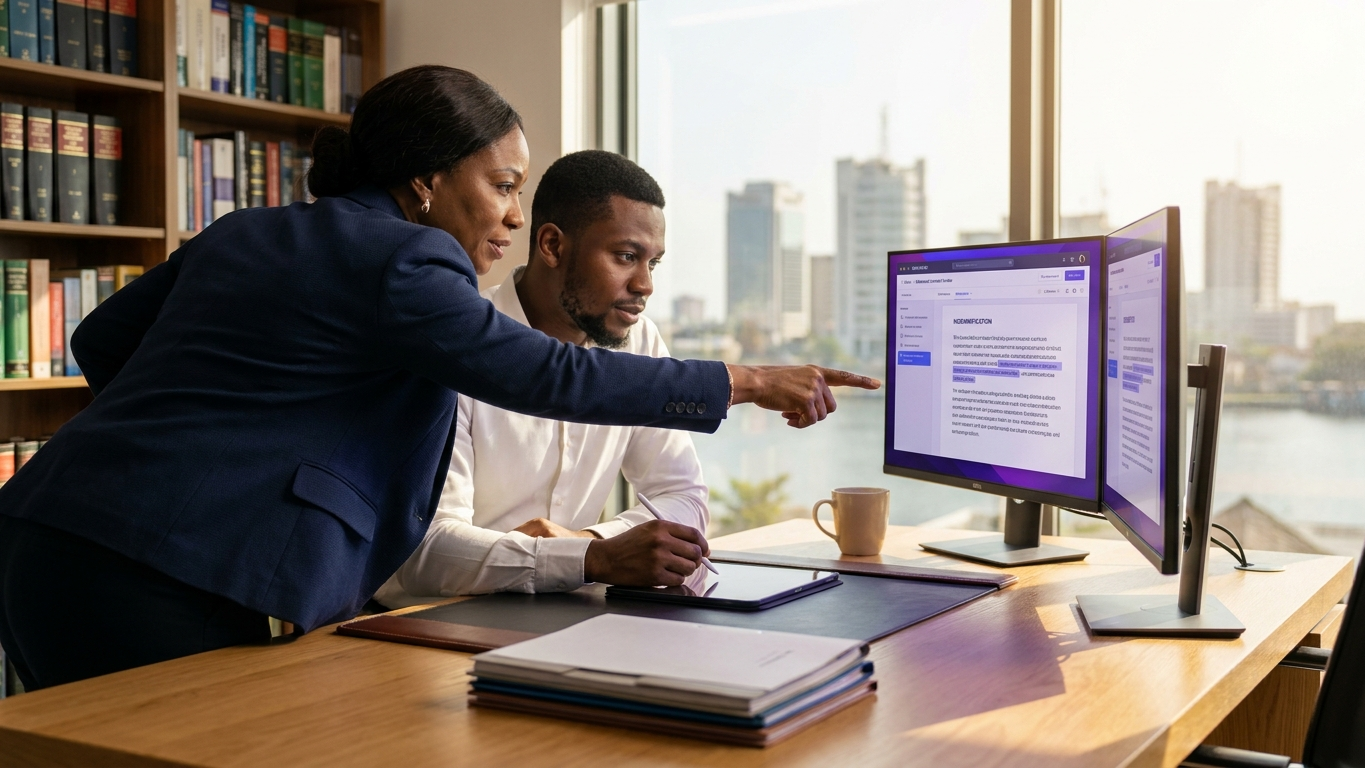 AI Contract Review for Tech Law Firms in Nigeria: Speeding Due Diligence Without Losing Legal Judgment