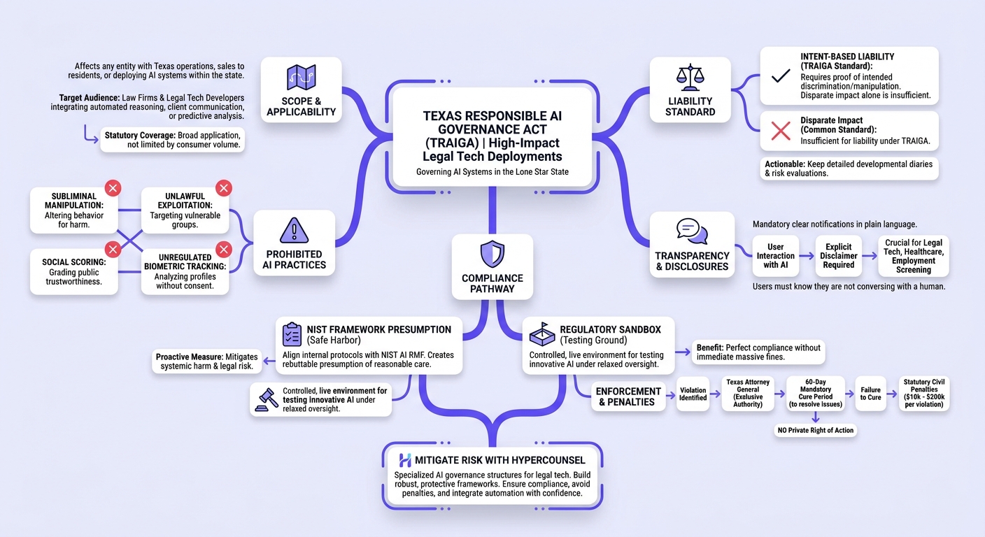 Infographic: Navigating the Texas Responsible AI Governance Act